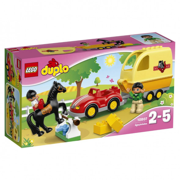 Конструктор LEGO DUPLO Town 10807 Трейлер для лошадок в Тольятти