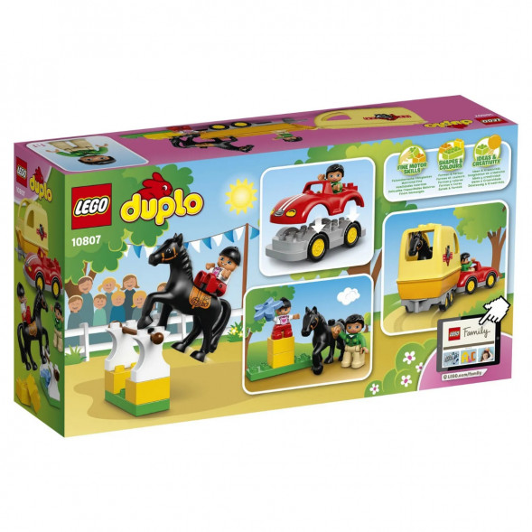 Конструктор LEGO DUPLO Town 10807 Трейлер для лошадок в Тольятти