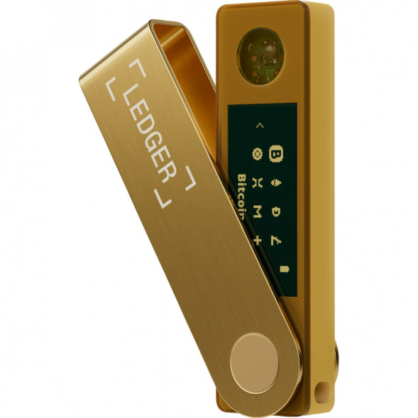 Аппаратный криптокошелек Ledger Nano X, Gold в Тольятти