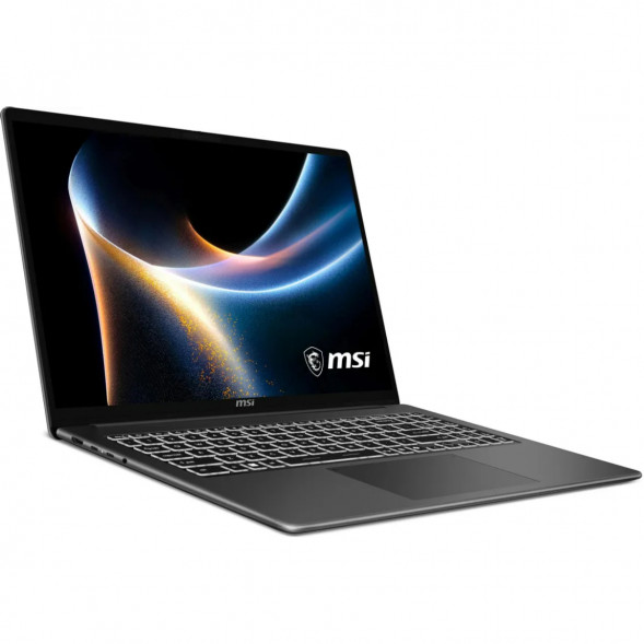 Ноутбук MSI Modern 16S AI+ G3MG-013XRU (16&amp;quot;, OLED, Intel Core Ultra 5 322 2.5ГГц, 6 ядер, 16ГБ DDR5, 512ГБ SSD, Intel Graphics, FreeDOS), серый в Тольятти