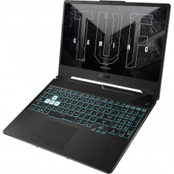 Ноутбук ASUS TUF Gaming A15 FA506NCG-HN199W (15.6", IPS, AMD Ryzen 7 7445HS 3.2 ГГц, 6 ядер, 16 ГБ DDR5, SSD 512 ГБ, GeForce RTX 3050, Windows 11 Home), черный