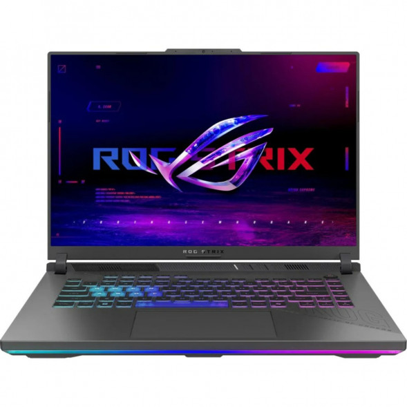 Ноутбук ASUS ROG Strix G16 G614PR-RV090 (16&amp;quot;, IPS, AMD Ryzen 9 8940HX 2.4ГГц, 16 ядер, 32ГБ DDR5, 1ТБ SSD, 	 NVIDIA GeForce RTX 5070 Ti - 12 ГБ, TGP 140Вт, без ОС), серый в Тольятти