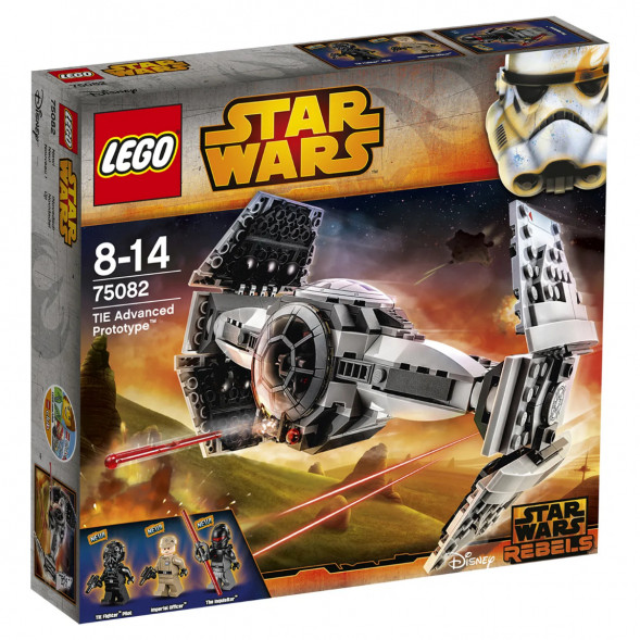 Конструктор LEGO Star Wars 75082 Улучшенный Прототип TIE Истребителя в Тольятти
