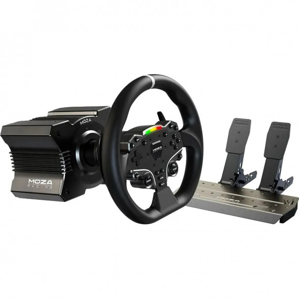 Игровой руль MOZA R5 Bundle (R5 Base, ES Wheel, SR-P Lite double Pedals，R5 Table Clamp) RS20 в Тольятти