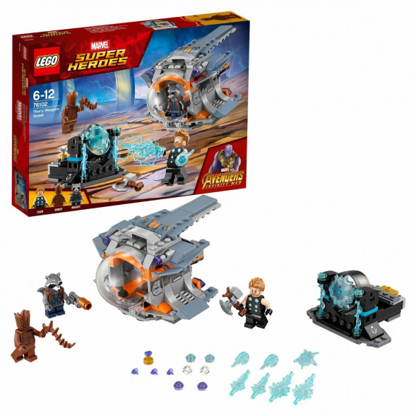 Конструктор LEGO Super Heroes 76102 Война бесконечности: В поисках оружия Тора в Тольятти