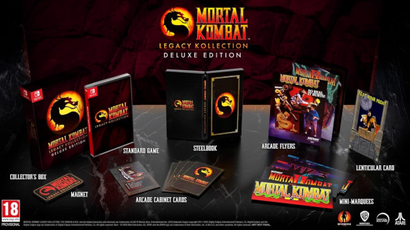 Игра Mortal Kombat: Legacy Kollection. Deluxe Edition [Nintendo Switch, английская версия] в Тольятти
