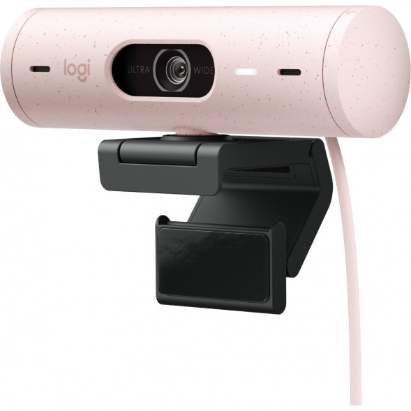 Веб-камера Logitech Brio 500, розовый в Тольятти