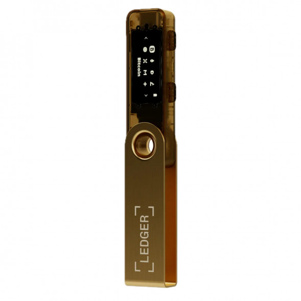 Криптокошелек Ledger Nano S Plus 1 шт., золотой в Тольятти