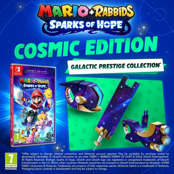 Игра Mario + Rabbids: Sparks of Hope. Cosmic Edition [Nintendo Switch, русские субтитры] в Тольятти