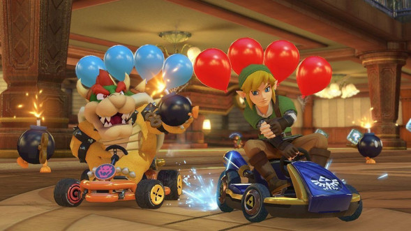 Игра Mario Kart 8 Deluxe Edition для Nintendo Switch, картридж в Тольятти