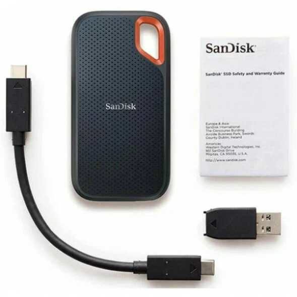 Внешний диск SanDisk Portable SSD 1TB 1000Mb/s [SDSSDE61-1TOO-Z25] в Тольятти