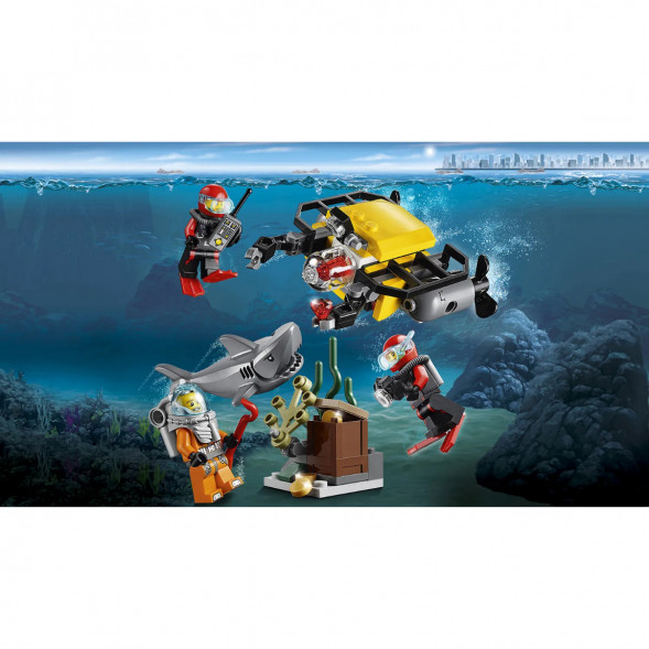 Конструктор LEGO City Deep Sea Explorers 60091 Исследование морских глубин в Тольятти