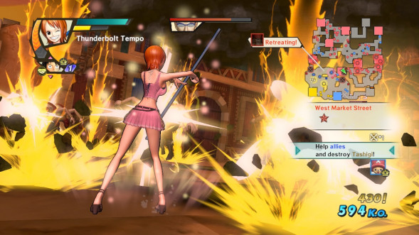 Игра One Piece Pirate Warriors 3 [PS4, английская версия] в Тольятти