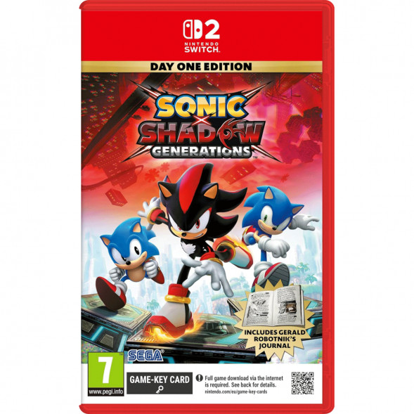 Игра Sonic x Shadow Generations. Day One Edition [Nintendo Switch 2, русские субтитры] в Тольятти