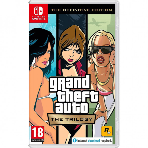 Grand Theft Auto: The Trilogy - The Definitive Edition [Nintendo Switch, русские субтитры] в Тольятти
