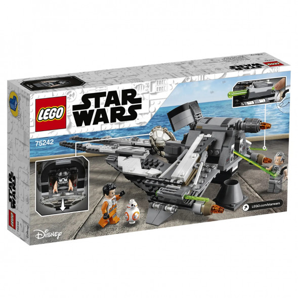 Конструктор LEGO Star Wars 75242 Перехватчик СИД Чёрного аса в Тольятти