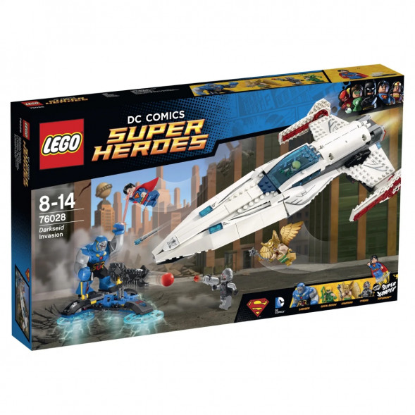Конструктор LEGO Super Heroes 76028 Вторжение Дарксайда в Тольятти
