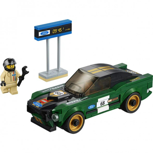 Конструктор LEGO Speed Champions 75884 1968 Ford Mustang Fastback в Тольятти