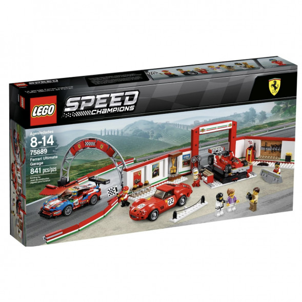 Конструктор LEGO Speed Champions 75889 Гараж Ferrari в Тольятти