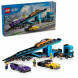 Конструктор LEGO City 60408 Грузовик-автовоз со спортивными автомобилями в Тольятти