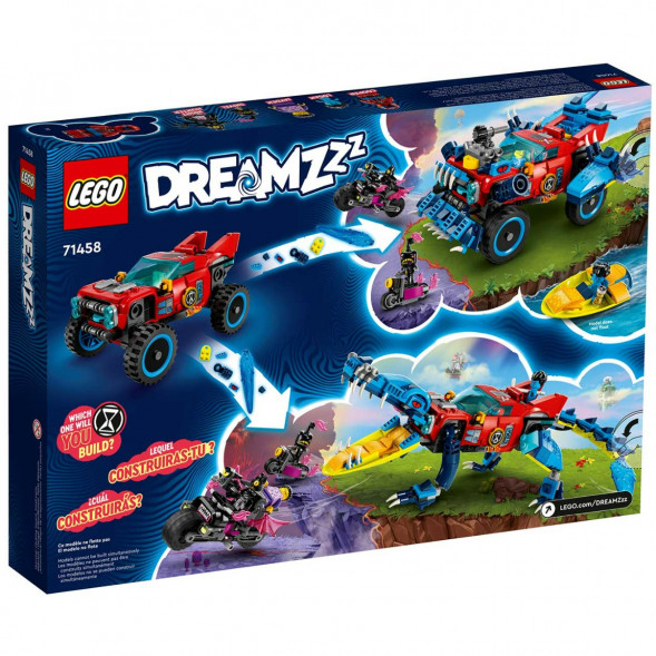 Конструктор LEGO DREAMZzz 71458 Автомобиль-крокодил в Тольятти