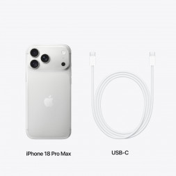 Смартфон Apple iPhone 18 Pro Max 256GB (eSIM), Silver