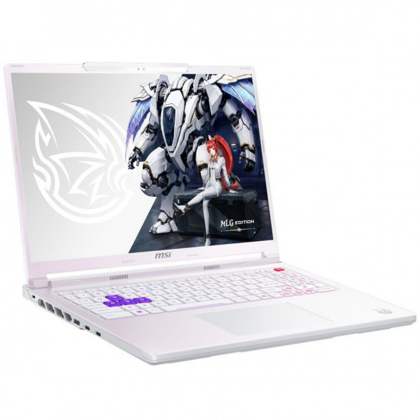 Ноутбук MSI Crosshair A16 HX MLG Edition E8WFK-090XRUY (16&amp;quot;, IPS, AMD Ryzen 9 8940HX 2.4ГГц, 16 ядер, 16ГБ DDR5, 1ТБ SSD, NVIDIA GeForce RTX 5060 - 8 ГБ, без ОС), белый в Тольятти