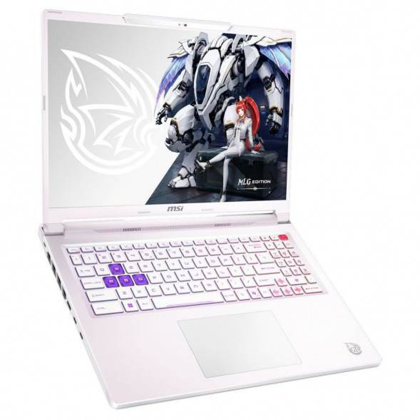 Ноутбук MSI Crosshair A16 HX MLG Edition E8WFK-090XRUY (16&amp;quot;, IPS, AMD Ryzen 9 8940HX 2.4ГГц, 16 ядер, 16ГБ DDR5, 1ТБ SSD, NVIDIA GeForce RTX 5060 - 8 ГБ, без ОС), белый в Тольятти