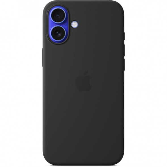 Чехол Apple для iPhone 16 Plus Silicone MagSafe, черный (MYY93ZM/A) в Тольятти
