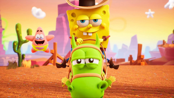SpongeBob SquarePants: The Cosmic Shake (PS4, русские субтитры) в Тольятти