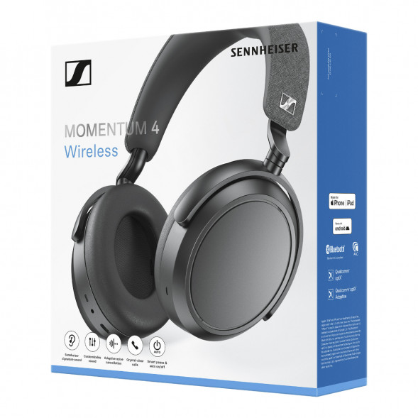 Беспроводные наушники Sennheiser Momentum 4 Wireless, Graphite в Тольятти