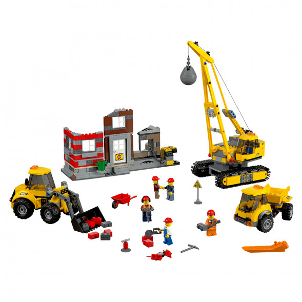 Конструктор LEGO City 60076 Снос здания в Тольятти