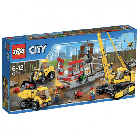 Конструктор LEGO City 60076 Снос здания в Тольятти