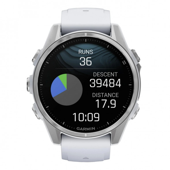 Умные часы Garmin Fenix 8, 43 mm, Whitestone 010-02903-00 в Тольятти