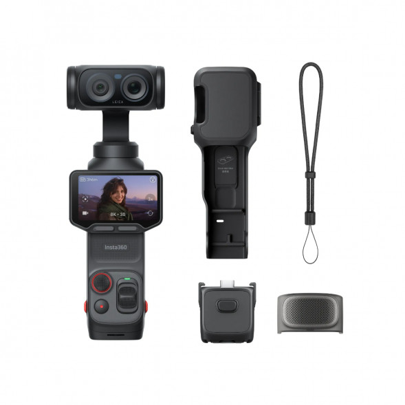 Экшн-камера Insta360 Luna Ultra Standard Combo, Cosmic Black в Тольятти