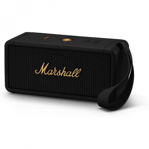 Портативная акустика Marshall Middleton, 60 Вт, черный и латунный в Тольятти