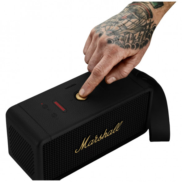 Портативная акустика Marshall Middleton, 60 Вт, черный и латунный в Тольятти