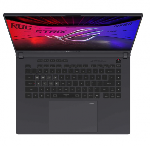 Ноутбук ASUS ROG Strix G16 2025 G615LR-S5222 (Intel Core Ultra 9 275HX/16&amp;quot;/32Gb/1Tb/RTX 5070Ti/Без ОС), Серый в Тольятти
