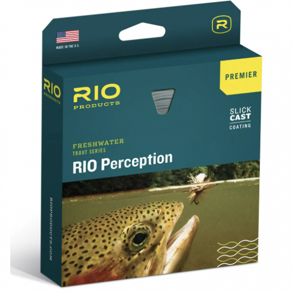 Леска RIO Premier Perception Floating Fly Line WF7F, зелёный/камуфляж в Тольятти