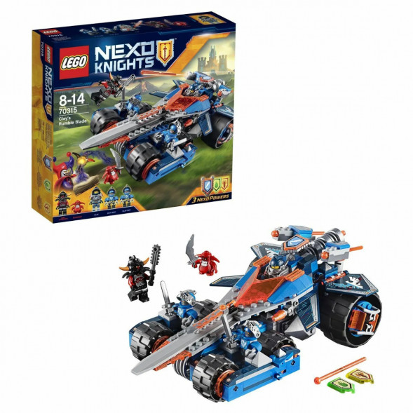 Конструктор LEGO Nexo Knights 70315 Устрашающий разрушитель Клэя в Тольятти