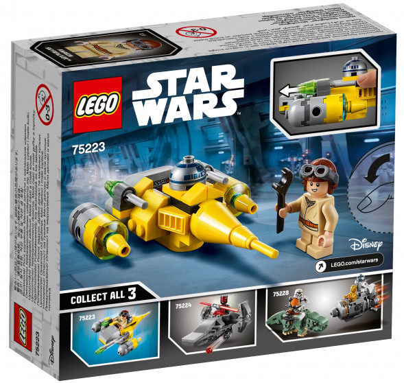 Конструктор LEGO Star Wars 75223 Микрофайтеры: Истребитель с планеты Набу в Тольятти