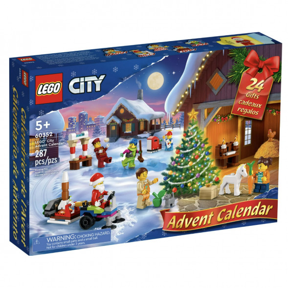 Конструктор LEGO City 60352 Рождественский новогодний календарь 2022 в Тольятти