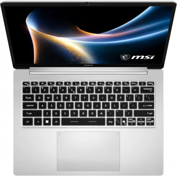 Ноутбук MSI Modern 14S AI+ G3MG-011XRU (14&amp;quot;, OLED, Intel Core Ultra 5 322 2.5ГГц, 6 ядер, 16ГБ DDR5, 512ГБ SSD, Intel Graphics, без ОС), серебристый в Тольятти