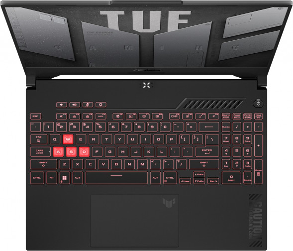 Ноутбук ASUS TUF Gaming 15 FA507NV-LP160 AMD Ryzen 5 7535HS, RAM 16 ГБ, SSD 512 ГБ, NVIDIA GeForce RTX 4060 для ноутбуков (8 Гб), Без системы, (90NR0E85-M00DT0), серый в Тольятти