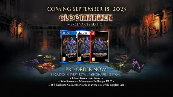 Игра Gloomhaven. Mercenaries Edition [PS4, английская версия] в Тольятти