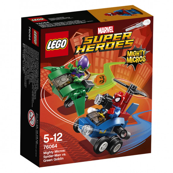 Конструктор LEGO Super Heroes 76064 Человек‑паук против Зелёного Гоблина в Тольятти