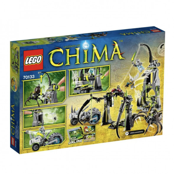 Конструктор LEGO Legends Of Chima 70133 Пещера Спинлина в Тольятти