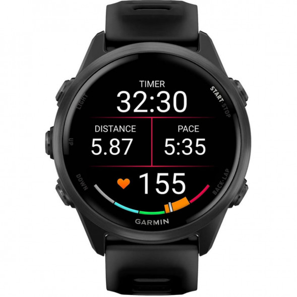 Умные часы Garmin Forerunner 570 42 мм Slate Grey Aluminium/Translucent Black 010-02970-00 в Тольятти