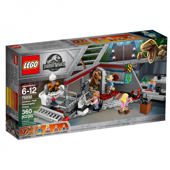 Конструктор LEGO Jurassic World 75932 Охота на рапторов в Парке Юрского Периода в Тольятти