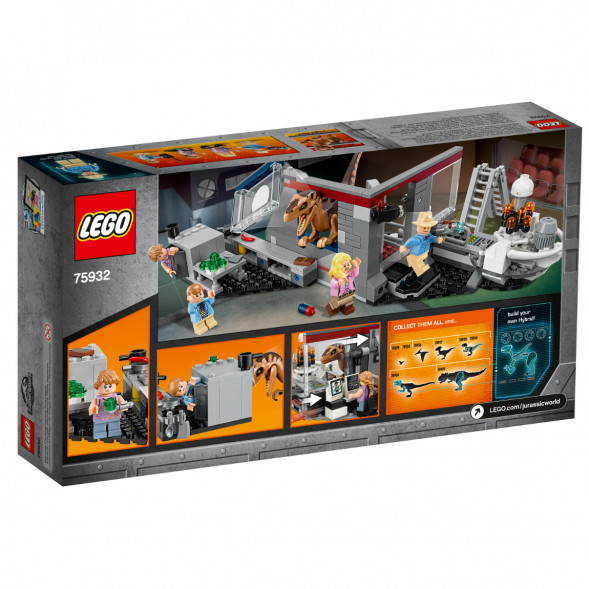 Конструктор LEGO Jurassic World 75932 Охота на рапторов в Парке Юрского Периода в Тольятти
